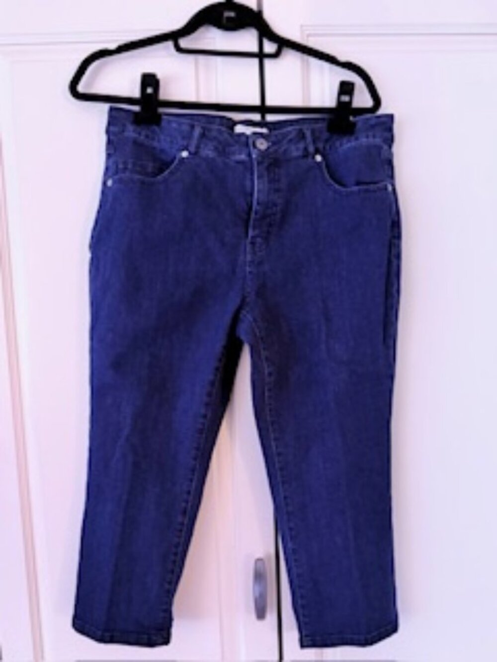 Isaac Mizrahi Cropped Jeans, Size 12P, Preowned